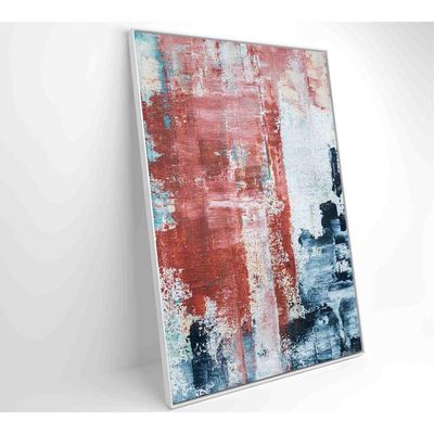 Quadro Pintura Abstrata Urban Medidas 60x90 Cm Impressão Tecido Canvas