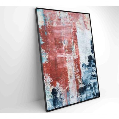 Quadro Pintura Abstrata Urban Medidas 60x90 Cm Impressão Tecido Canvas