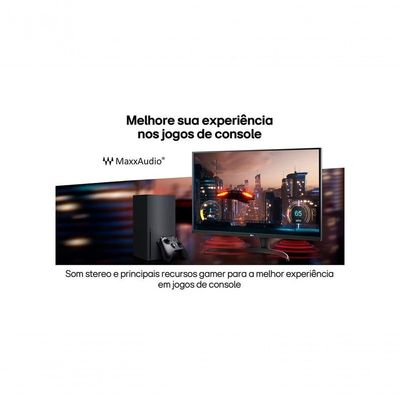 Monitor LG Ultra UHD 32'' 4K HDMI HDR10 AMD Free Sync MaxxAudio Dynamic Action Sync Black Stabilizer
