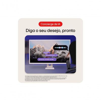 Monitor LG Myview Smart Tela IPS 32'' Fhd  HDR10 Thinq Air Play 2 Bluetooth USB HDMI 32SR50F-W