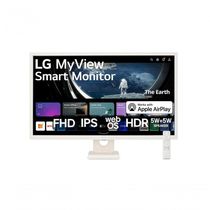 Monitor LG Myview Smart Tela IPS 32'' Fhd  HDR10 Thinq Air Play 2 Bluetooth USB HDMI 32SR50F-W