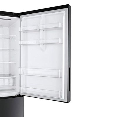 Geladeira Smart LG Frost Free Inverter 451L Inverse Black Inox GC-B569NQL 127V