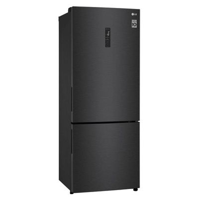 Geladeira Smart LG Frost Free Inverter 451L Inverse Black Inox GC-B569NQL 127V