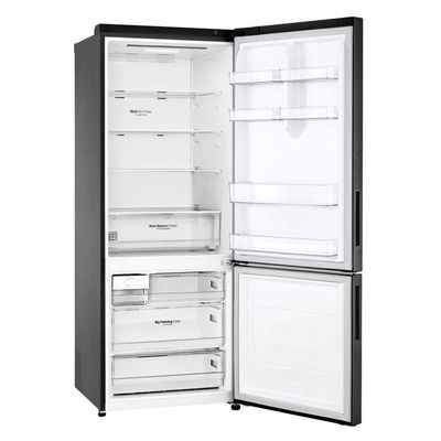 Geladeira Smart LG Frost Free Inverter 451L Inverse Black Inox GC-B569NQL 127V