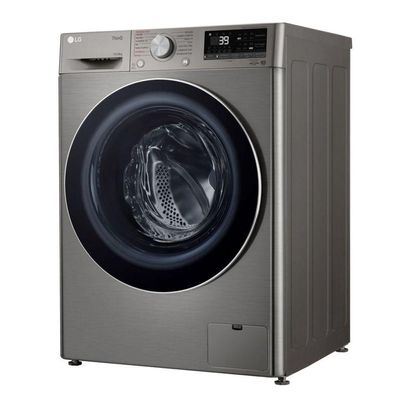 Lava e Seca Smart LG VC2 14kg Inox Look Com Inteligência Artificial AI DD CV9014PC2A 220V