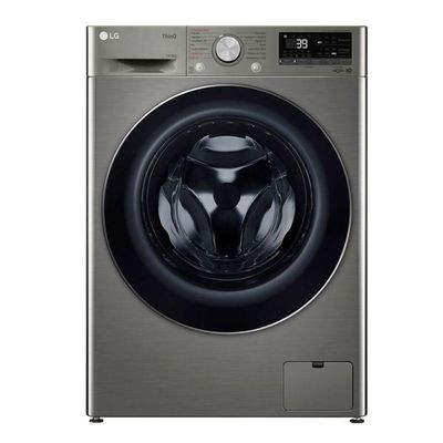 Lava e Seca Smart LG VC2 14kg Inox Look Com Inteligência Artificial AI DD CV9014PC2A 220V