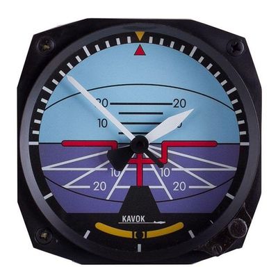 Relógio De Parede Instrumento Aeronáutica - Horizonte