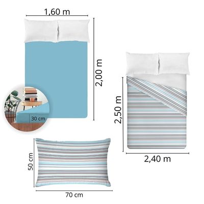 Jogo de Cama Queen Size 180 Fios Fiori - Gabriel I (7526-1)