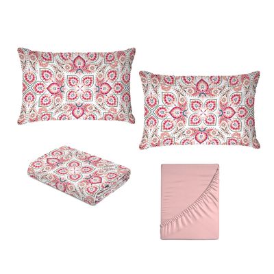 Jogo de Cama King Size 130 Fios Fiori - Laura (7320-3)