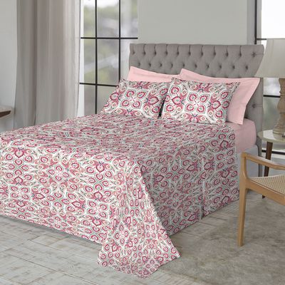 Jogo de Cama King Size 130 Fios Fiori - Laura (7320-3)