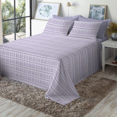 Jogo de Cama King Size 130 Fios Fiori - Lorena (7452-3)
