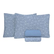 Jogo de Cama King Size 130 Fios Fiori - Henrique (7632-1)