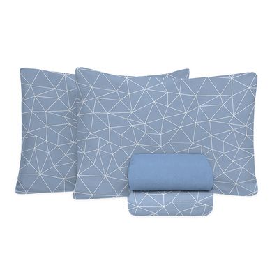 Jogo de Cama King Size 130 Fios Fiori - Henrique (7632-1)