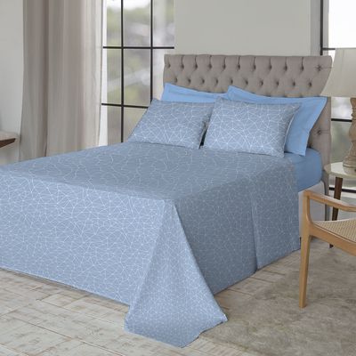 Jogo de Cama King Size 130 Fios Fiori - Henrique (7632-1)