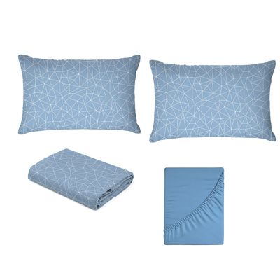 Jogo de Cama King Size 130 Fios Fiori - Henrique (7632-1)