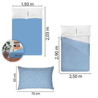 Jogo de Cama King Size 130 Fios Fiori - Henrique (7632-1)