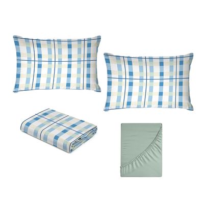 Jogo de Cama King Size 130 Fios Fiori - Rafael (7750)
