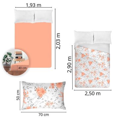Jogo de Cama King Size 130 Fios Fiori - Vitória (7789)