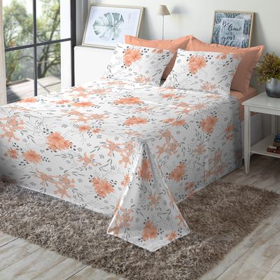 Jogo de Cama King Size 130 Fios Fiori - Vitória (7789)