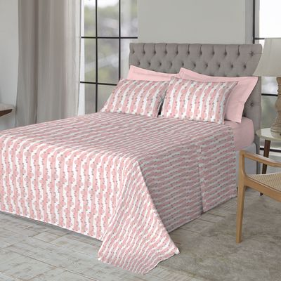 Jogo de Cama King Size 130 Fios Fiori - Alana (7672)
