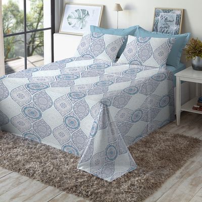 Jogo de Cama Queen Size 130 Fios Fiori - Gael (7430-1)