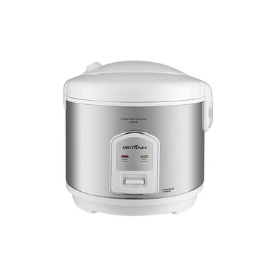 Panela Elétrica De Arroz Britânia Bpa5bi Inox - Branca 127v