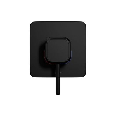Acabamento Monocomando Para Chuveiro Deca You 4993.bl105.chu.mt Quadrado Black Matte