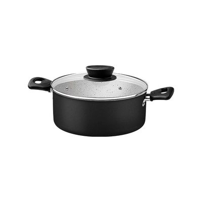 Jogo De Panelas Tramontina Linz 28299005 Preto