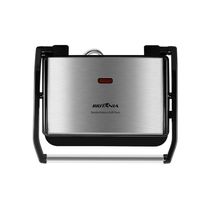 Grill E Sanduicheira Britânia Bgr27i Press 2 Em 1 Inox - Preto 220v