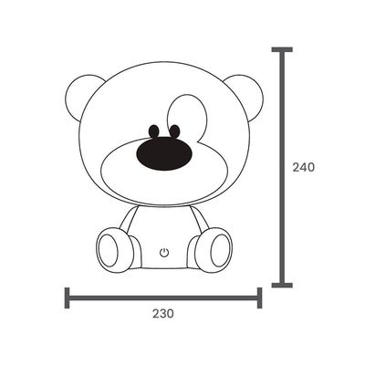 Luminária De Mesa Led Taschibra Pipo 5v Azul