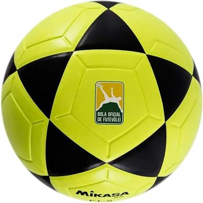 Bola De Futevôlei Mikasa Ft-5 Amarela E Preta - Oficial