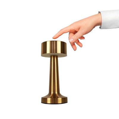 Luminária De Mesa Led Taschibra Jimp Recarregável 5v Dourado