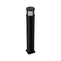 Poste / Balizador De Jardim Taschibra Circolare Led Solar 65cm 3w 3,7v Preto 15100118