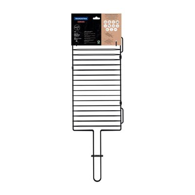 Grelha Para Churrasco Tramontina 26495000 72x22 Aço Carbono Nitrocarbonetado 26495000