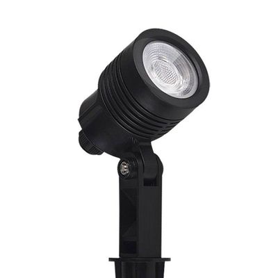 Espeto Para Jardim Germany Clear Led 3w Bivolt Preto Luz Verde