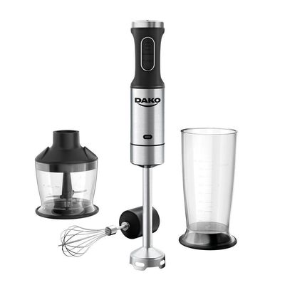 Mixer Dako 3 Em 1 800W Com Função Turbo Preto E Inox 220V
