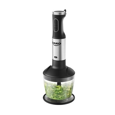 Mixer Dako 3 Em 1 800W Com Função Turbo Preto E Inox 220V