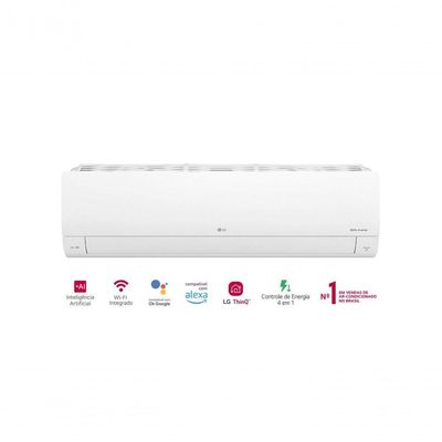 Ar Condicionado LG Dual Inverter Voice +AI 24.000 BTUs Quente/Frio 220V