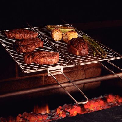 Grelha Para Churrasco Tramontina 26486000 76x18 Aço Inox