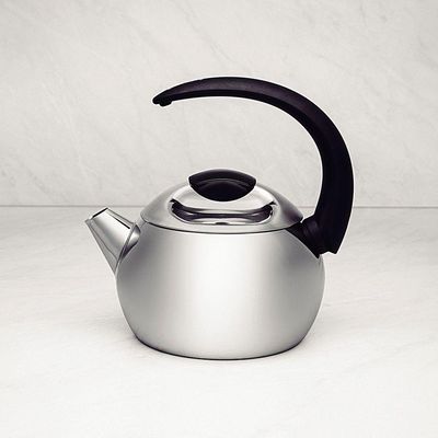 Chaleira Tramontina 61482183 2,25l Inox E Preto Inox 61482183