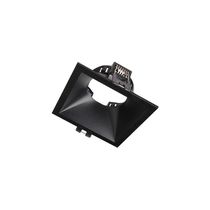 Spot De Embutir Recuado Taschibra Piazza Mr16 Gu10 Quadrado Bivolt Preto 15090376