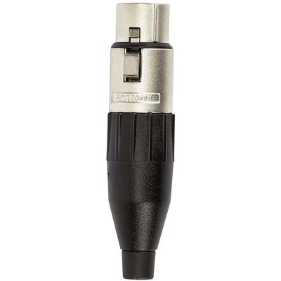 Cabo De Microfone P10 Mono Para Xlr Femea Amphenol - 4 Metros