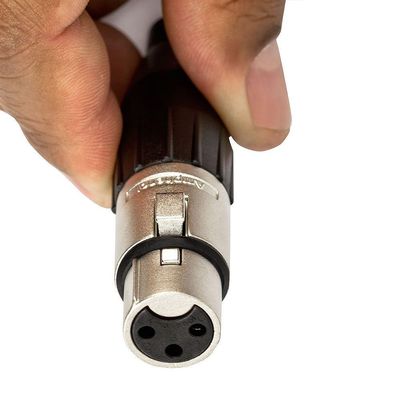 Cabo De Microfone P10 Mono Para Xlr Femea Amphenol - 4 Metros