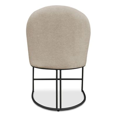 Cadeira Poltrona De Jantar Bela Veludo Base Metálica Industrial Preto - Pallazio Cor Azul Marinho