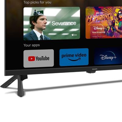 Smart TV Philips 32 HD Google TV Comando De Voz HDR HDMI Preto Bivolt