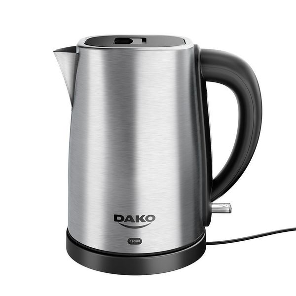 Chaleira Elétrica Dako 1,7L 1800W Em Inox 220V