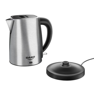 Chaleira Elétrica Dako 1,7L 1800W Em Inox 220V