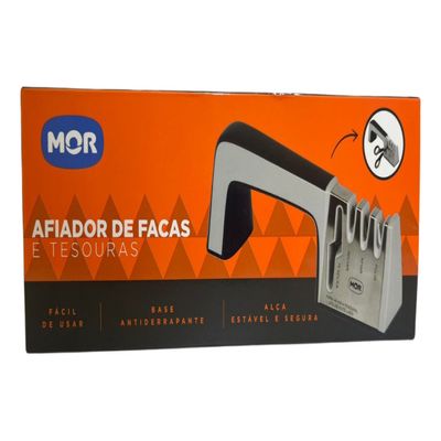 Afiador Amolador Profissional De Facas E Tesouras Mor