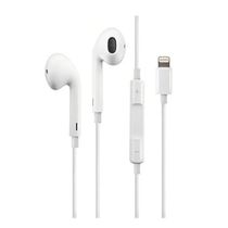 Fone Ouvido Fios Branco Normal Para Iphone 8 Plus