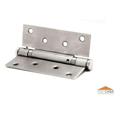 Dobradiça Com Mola 4x3 Inox 304 Polido 01 Peça